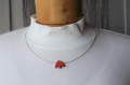 collier minitulpe orangerot1